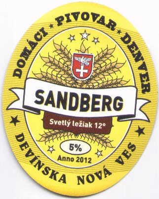 Bratislava - Denver - Sandberg