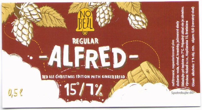 Bratislava - NoBell - Alfred Red Ale