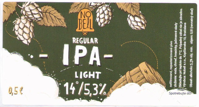 Bratislava - NoBell - IPA Light