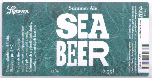 Liptovsky Mikulas - Liptovar - Sea Beer 0,33l