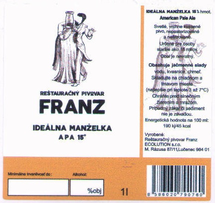 Lucenec - Franz - Idealna manzelka 1l
