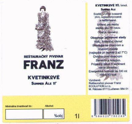 Lucenec - Franz - Kvetinkove 2 1l