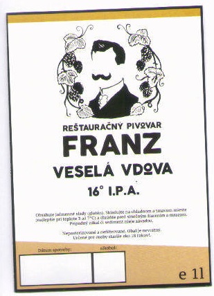 Lucenec - Franz - Vesela vdova - 1l