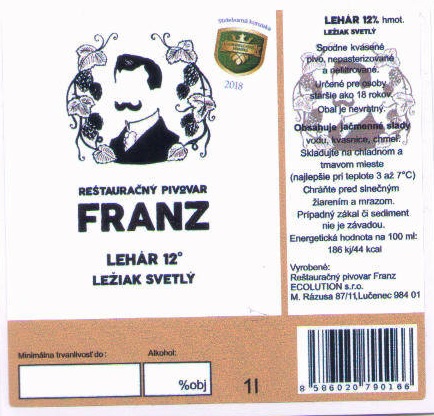 Lucenec - Franz - Lehar-Leziak 1l
