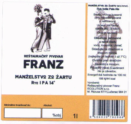 Lucenec - Franz - Manzelstvo zo zartu 1l
