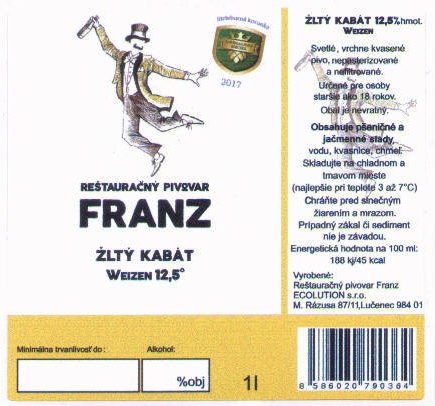 Lucenec - Franz - Zlty kabat 1l