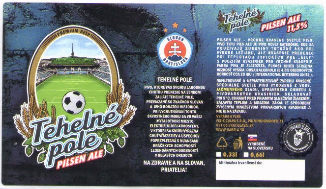 Bratislava - U Abela - Slovan - Tehelne pole