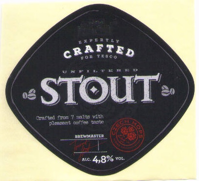 Hrnciarovce nad Parnou - Karpat - Tesco Finest Stout