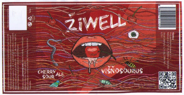 Piestany - Ziwell - Visnosourus 0,75l