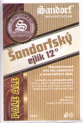 Prievaly   - Sandorf - Sandorfsky ejlik