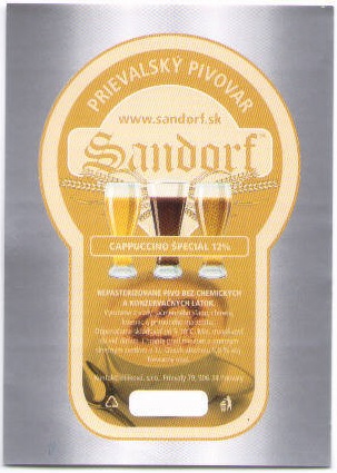 Prievaly      - Sandorf - Cappuccino special ostre rohy 2