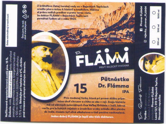 Rajecke Teplice  - Flamm - Patnastka - IPA