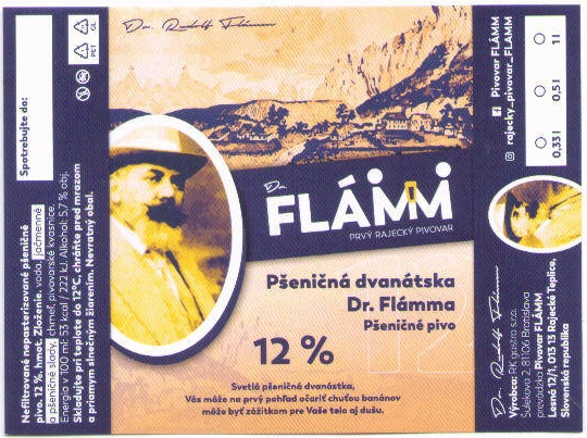 Rajecke Teplice  - Flamm - Psenicna dvanatska