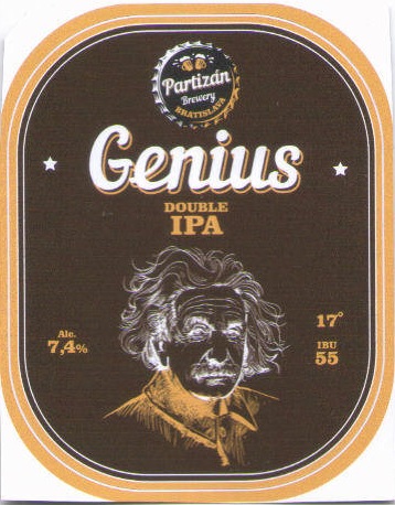 Bratislava  - Partizan Brewery - Genius