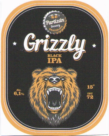 Bratislava  - Partizan Brewery - Grizzly
