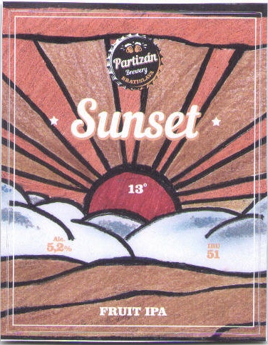Bratislava - Partizan Brewery - Sunset