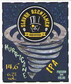Zlate Moravce - Slovak Dzentlemen Brewery - Hurricane IPA
