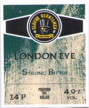 Zlate Moravce - Slovak Dzentlemen Brewery - London Eye Strong Bitter