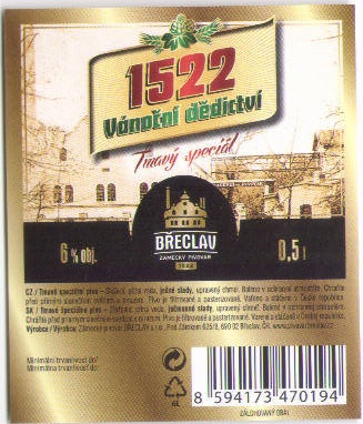 1522 Vanocni dedictvi
