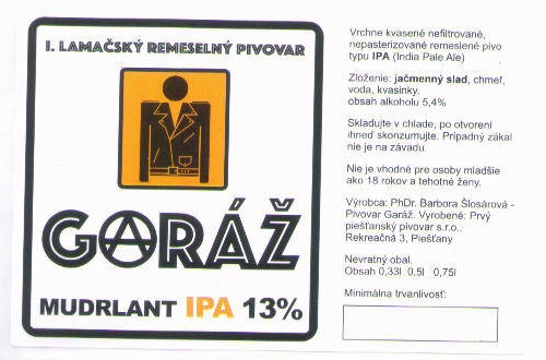 Bratislava - Garaz - Mudrlant 13%