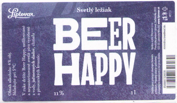 Liptovsky Mikulas - Liptovar - Beer Happy 1l