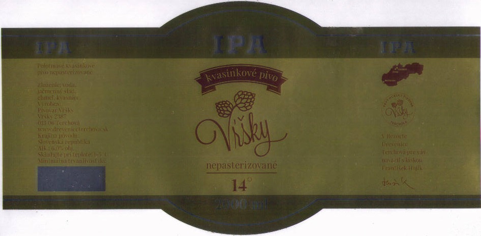 Terchova - Vrsky - IPA 2000ml