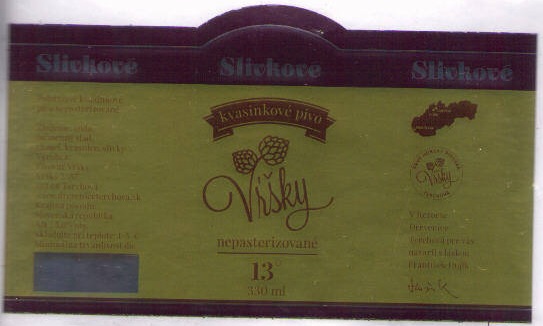Terchova - Vrsky - Slivkove 330ml