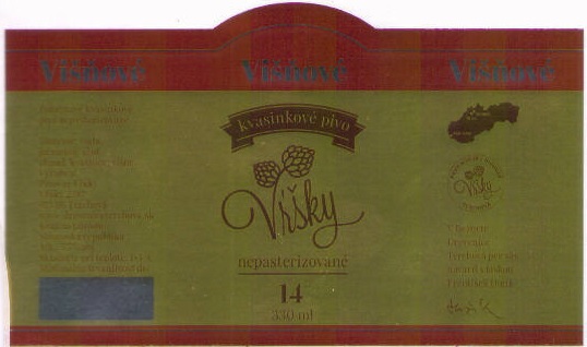 Terchova - Vrsky - Visnove 330ml