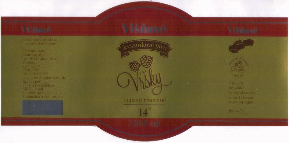 Terchova - Vrsky - Visnove 2000ml