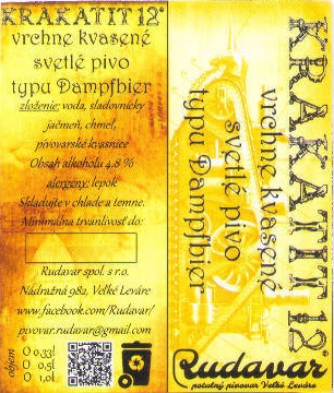 Velke Levare - Rudavar - Kratatit - text