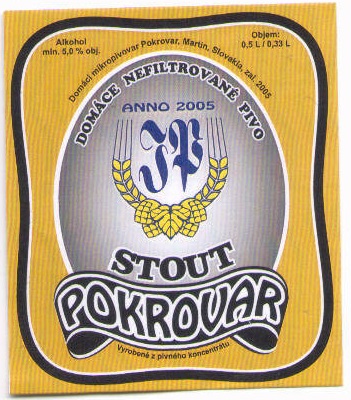 Martin - Pokrovar - Stout
