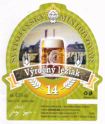 Moravsky Svaty Jan - Svatojansky pivovar - Vyrocny leziak
