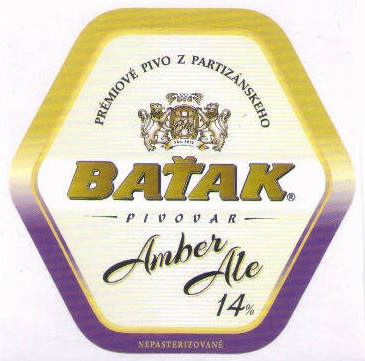 Partizánske - Baťak - Amber Ale 2