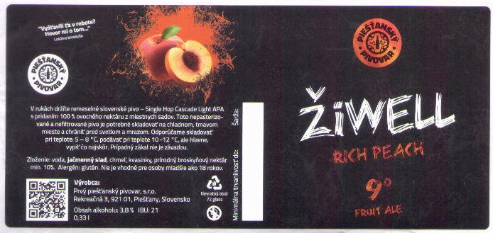 Piestany - Ziwell - Rich Peach