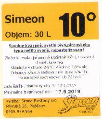 Piestany - Simeon - sudovka Simeon 10 - 30L