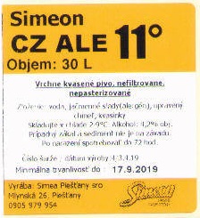 Piestany - Simeon - sudovka Simeon Cz Ale 11 - 30L