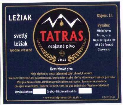 Poprad - Tatras - Svetly leziak - 2017