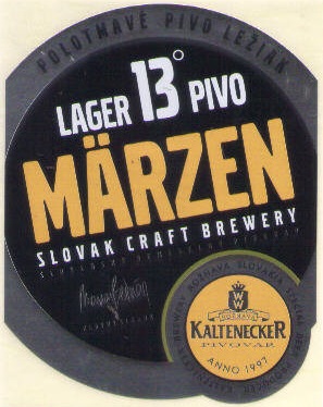 Roznava   - Kaltenecker - Marzen 2