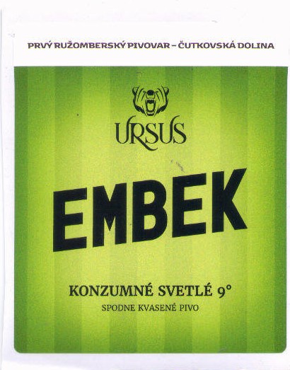 Ruzomberok - Ursus - Embek