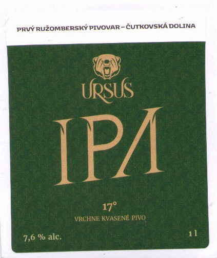 Ruzomberok - Ursus - IPA