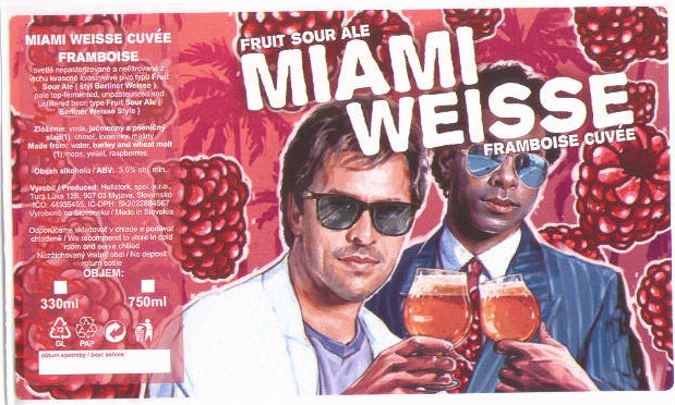 Myjava - Hellstork - Miami Weisse Framboise