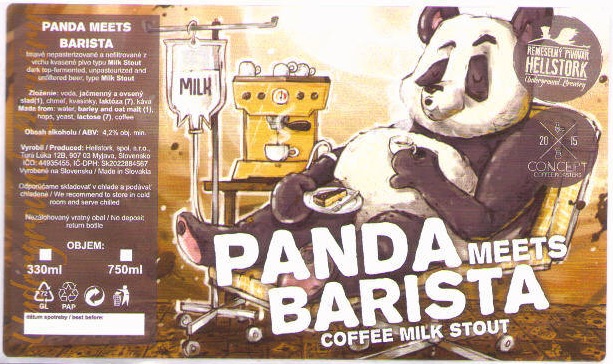 Myjava - Hellstork - Panda Meets Barista
