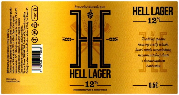 Trakovice - Smadna Tava - Hell Lager 12