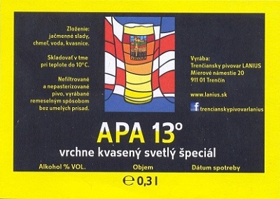 Trenčín - Lanius  - APA 13° 2