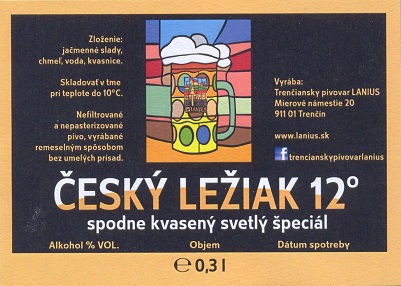 Trenčín - Lanius  - Cesky Leziak 12° 2