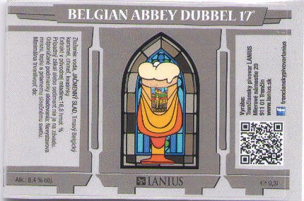 Trenčín - Lanius - Belgian Abbey Dubbel