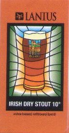 Trenčín - Lanius - Irish Dry Stout mala