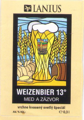 Trenčín - Lanius - Weizenbier med a zazvor