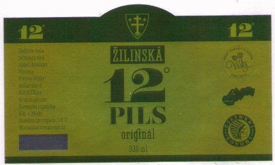 Zilina - Vrsky - Zilinska 330ml