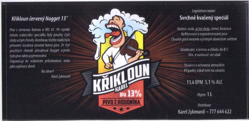 Krikloun cerveny Nugget 1 L  1